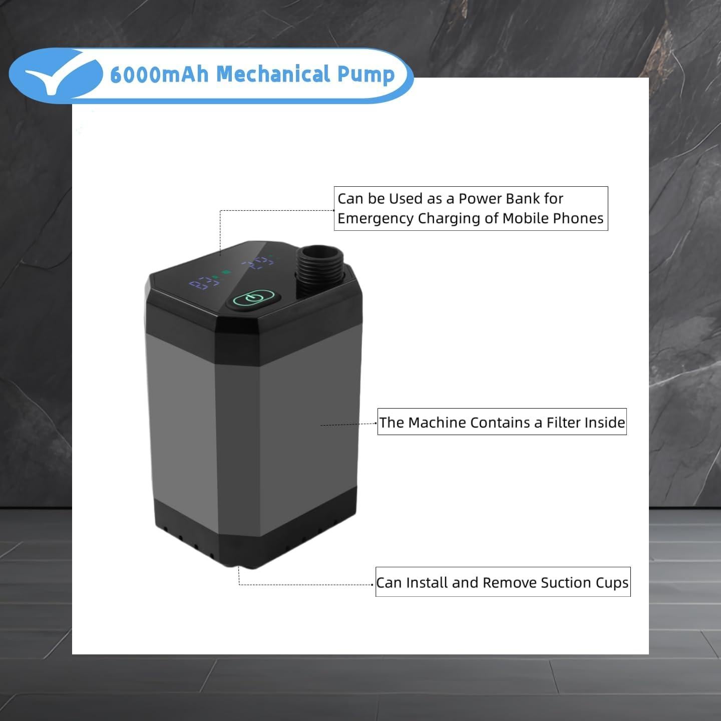 Sistema de Enema Portátil Ninximi con 6 Boquillas y Manguera 1.75m