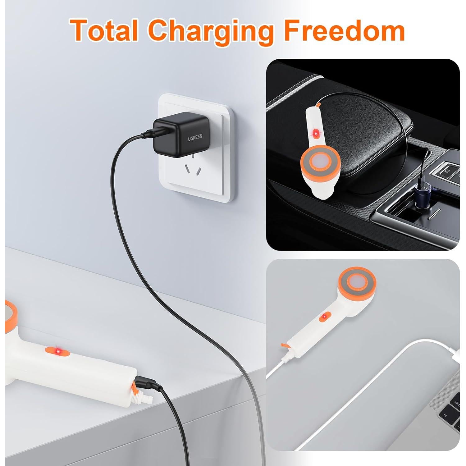 Ducha de Camping Portátil Brarvagur con Filtro y Luz LED