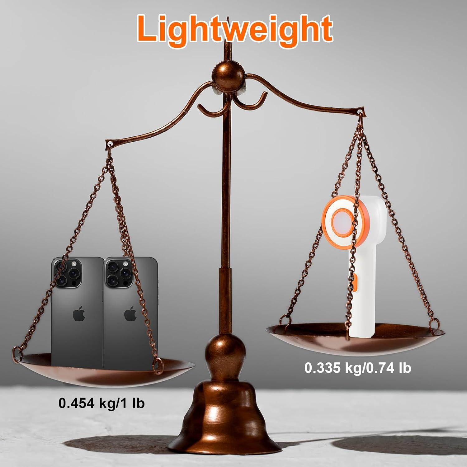 Ducha de Camping Portátil Brarvagur con Filtro y Luz LED