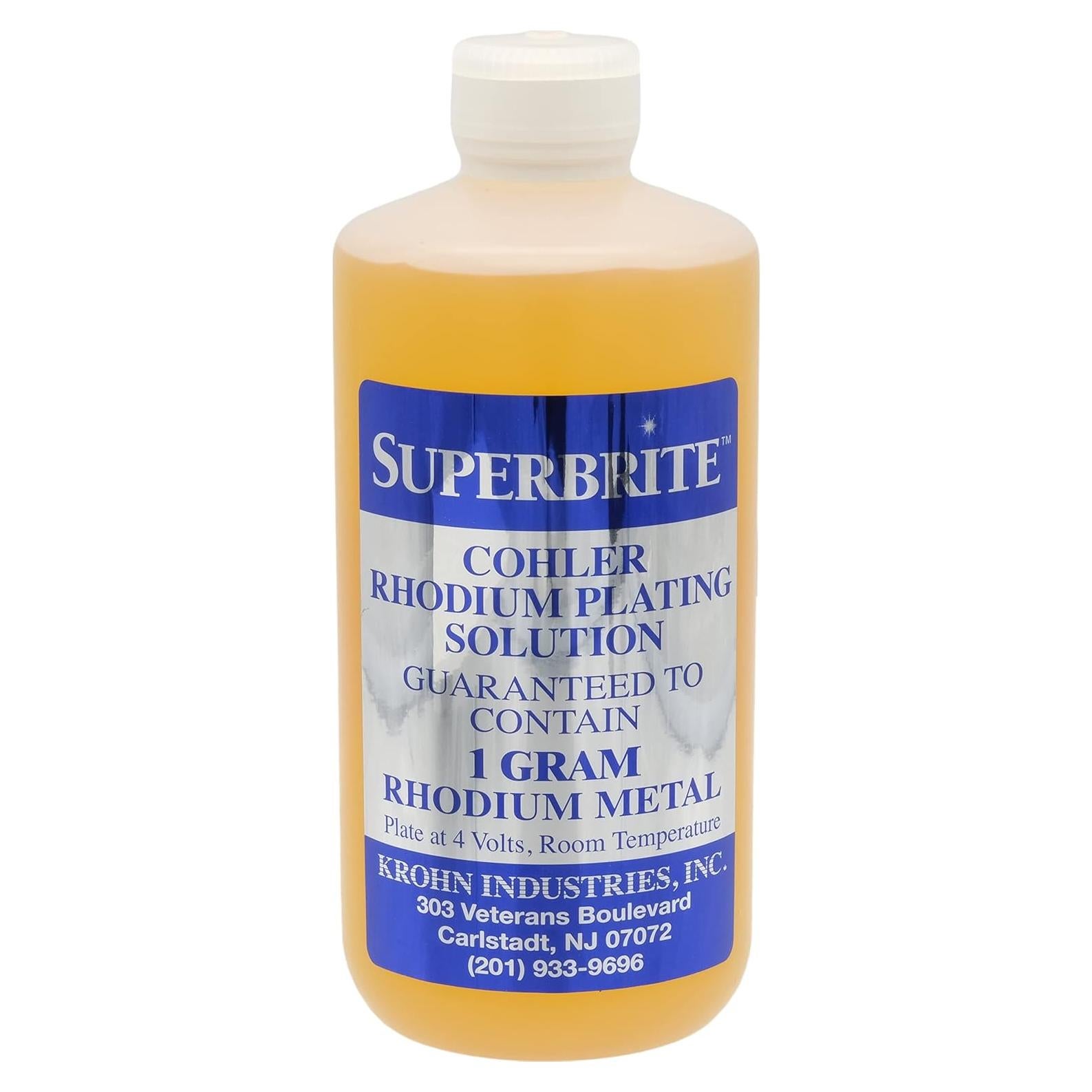 Solución de Platinado de Rodio Krohn 1 Gramo Profesional