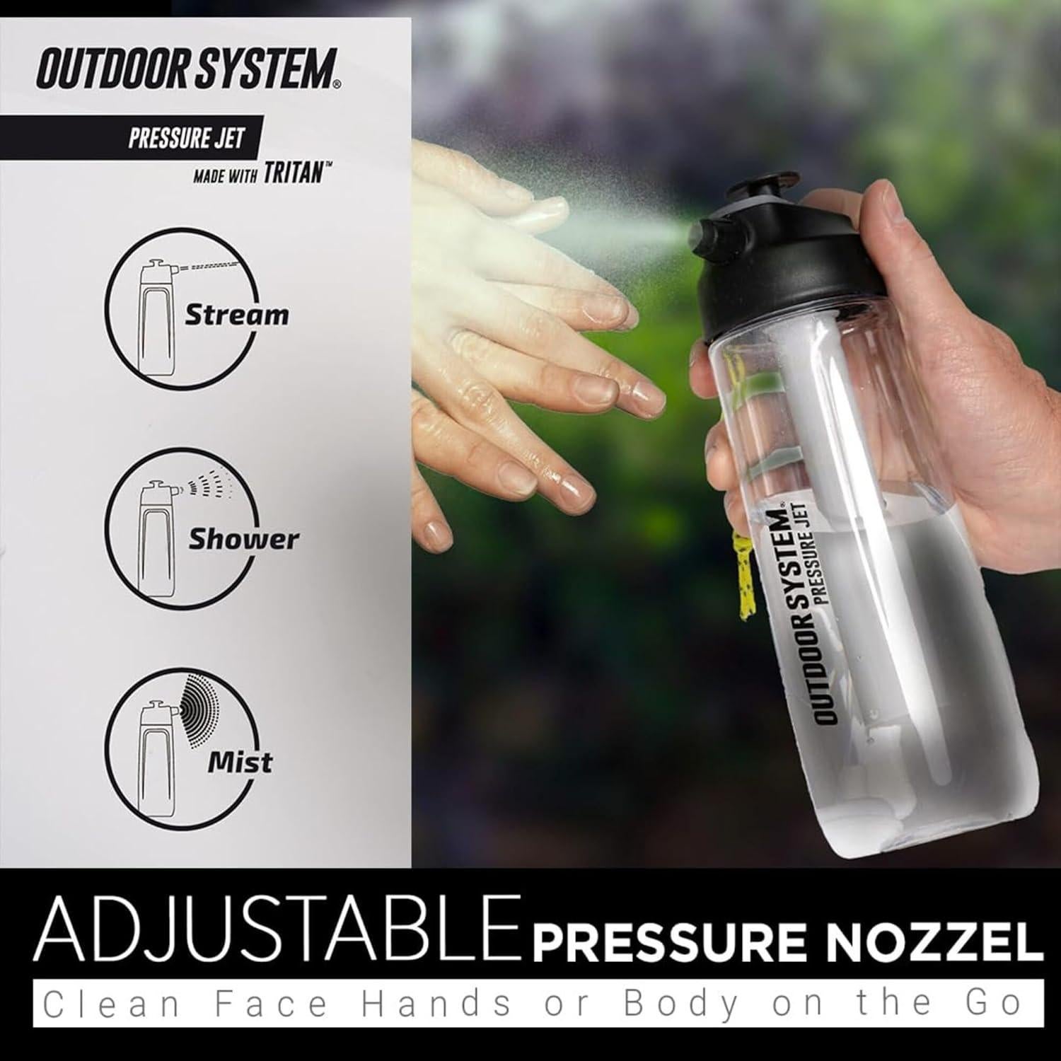 Botella Spray a Presión 700ml Surf System - Ducha Neblina