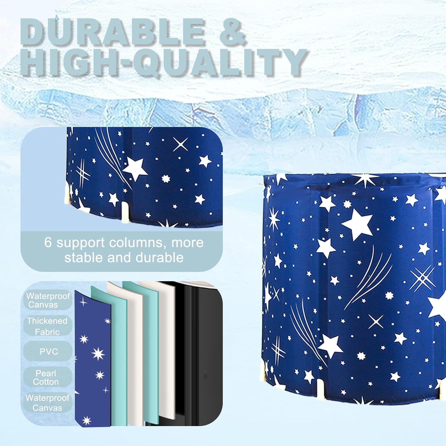 Bañera Plegable Portátil STARBRILLIANT 70 cm Cielo Estrellado