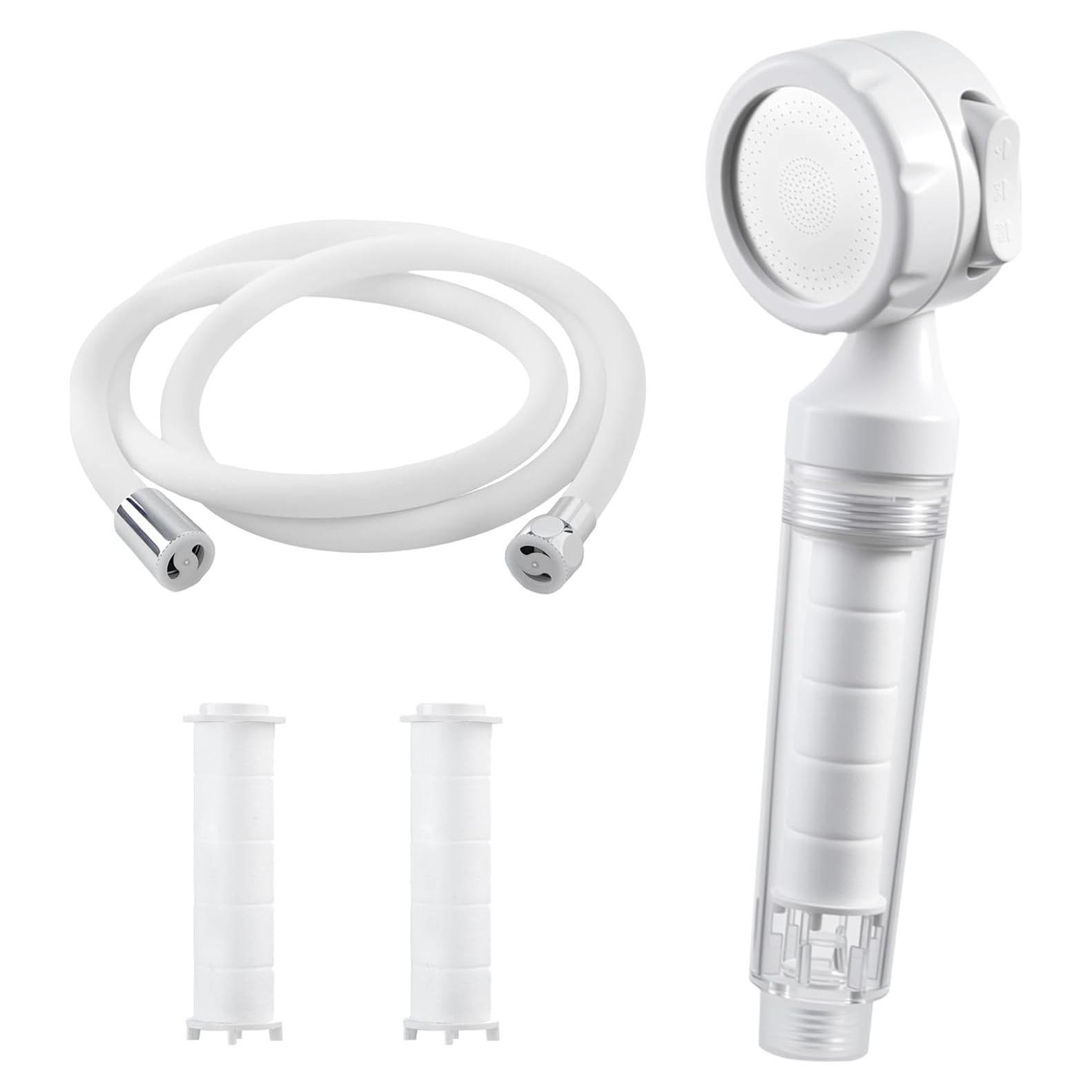 Cabezal de Ducha Portátil HUDLL con Filtro Reemplazable 0.46kg