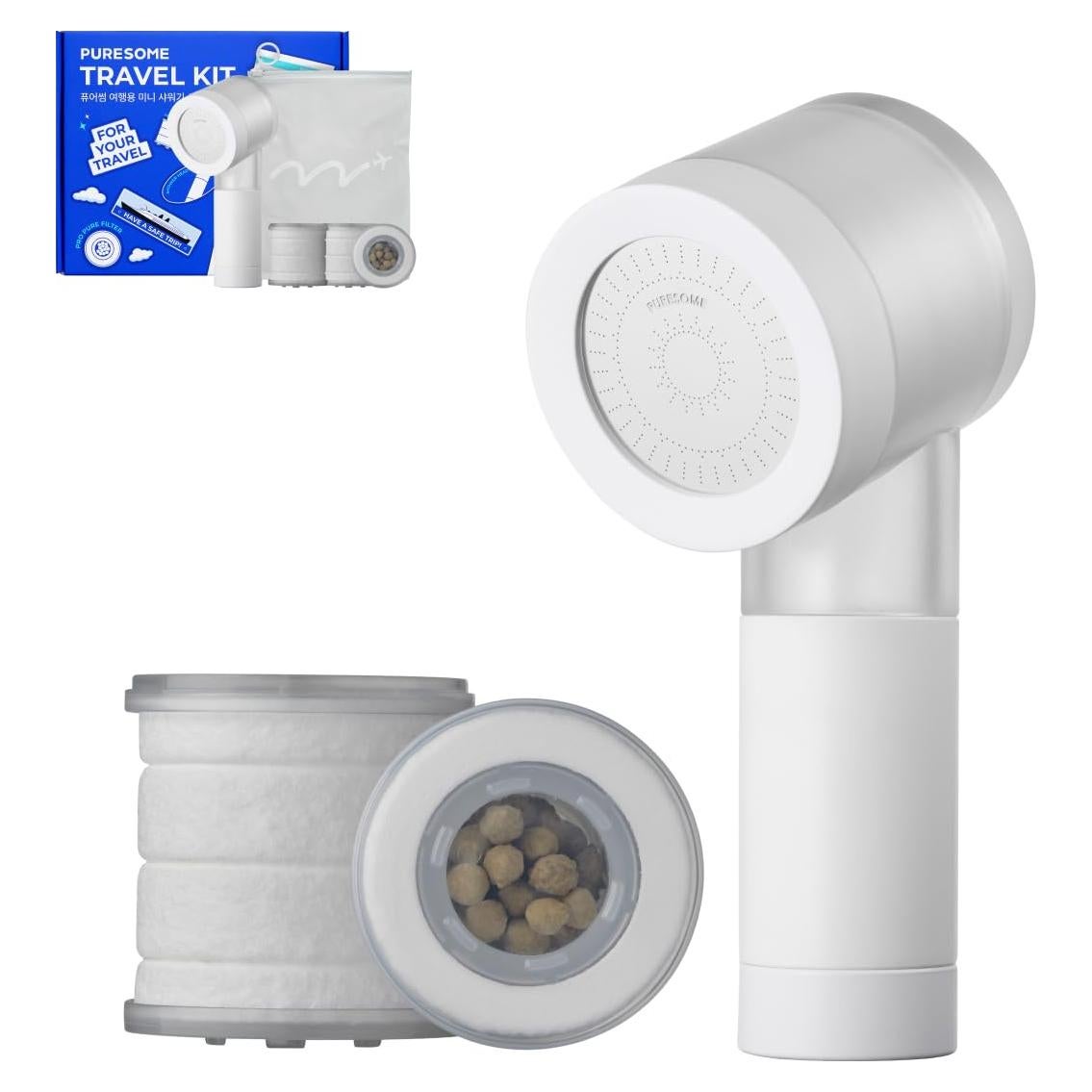 Ducha de Viaje BODYLUV Puresome Compacta con Filtro Puro