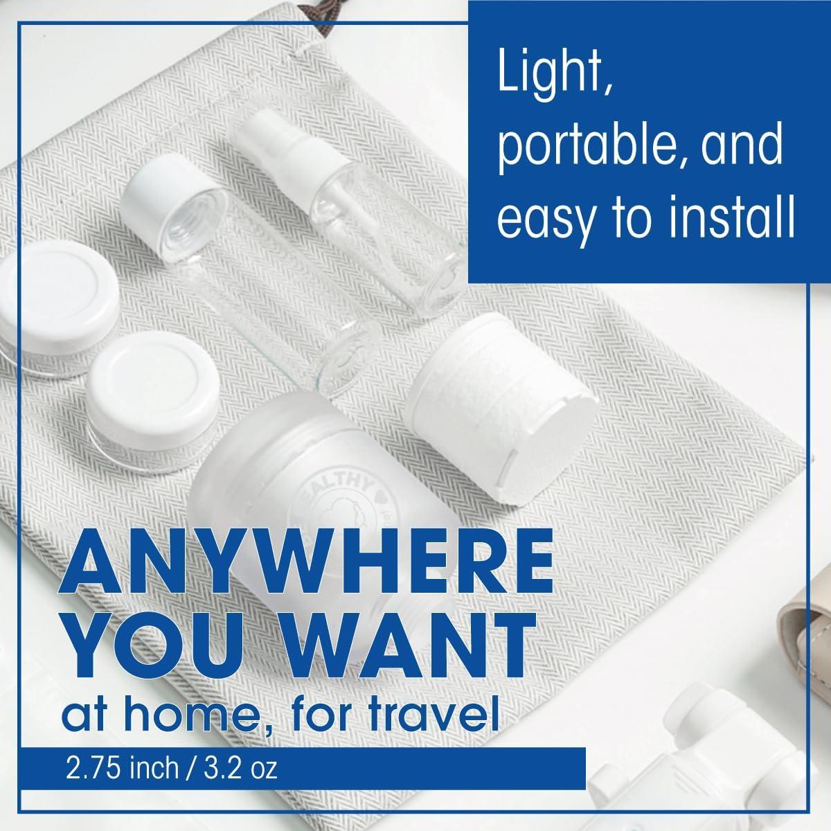 Filtro de Ducha Be Healthy iBlue Link con Filtro Omnia - Agua Pura