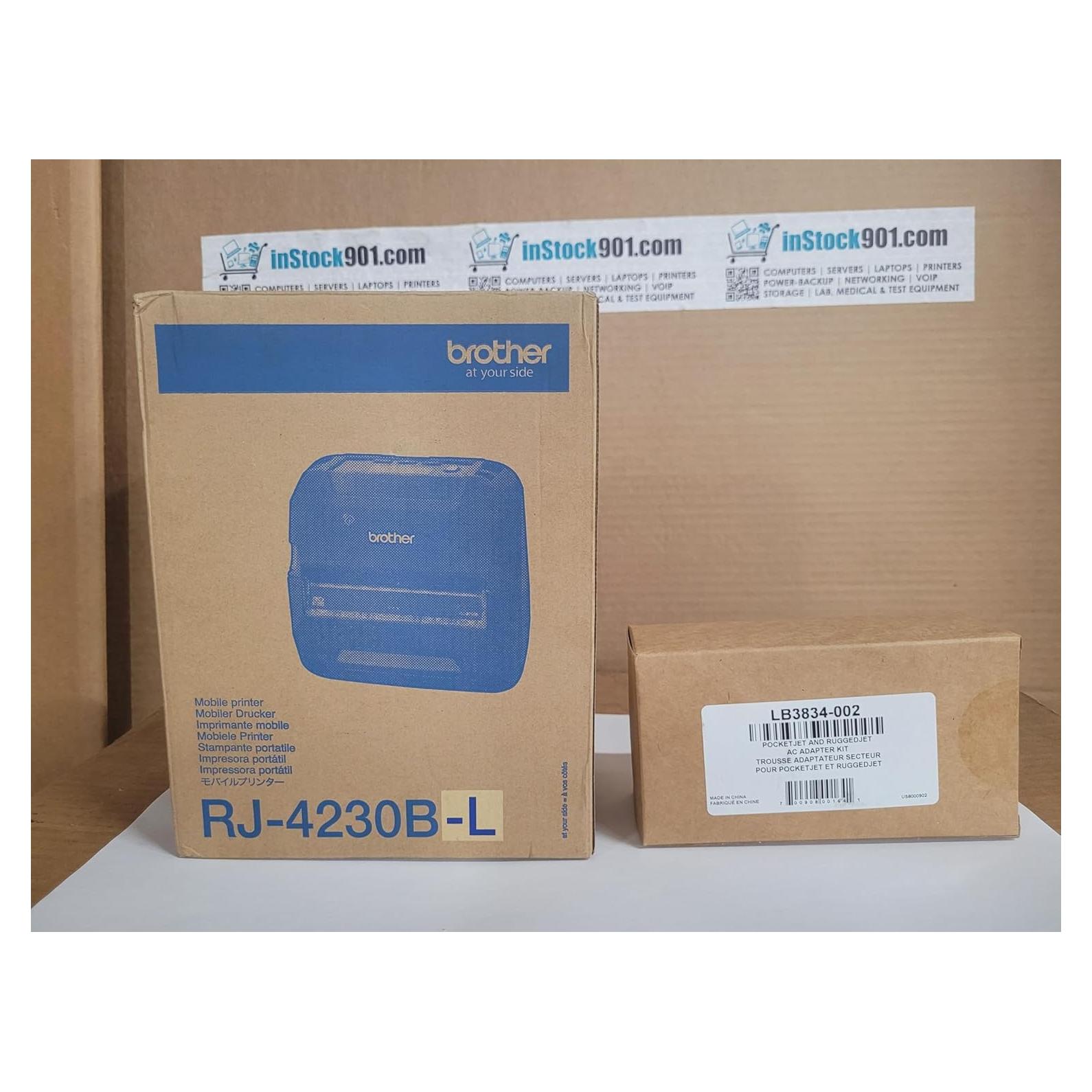 Impresora Móvil Brother RJ4230BL 4" USB Bluetooth 203 dpi