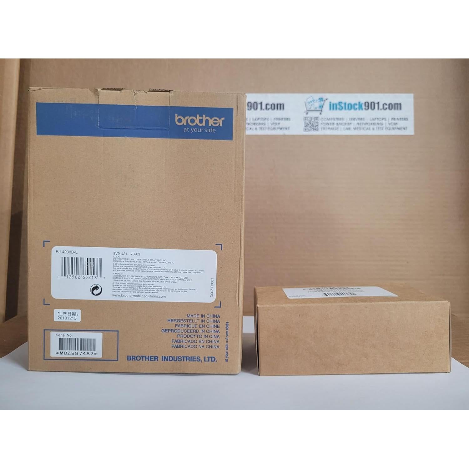 Impresora Móvil Brother RJ4230BL 4" USB Bluetooth 203 dpi