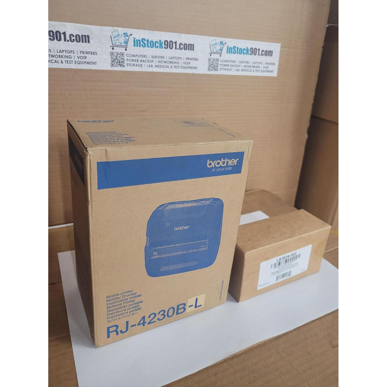 Impresora Móvil Brother RJ4230BL 4" USB Bluetooth 203 dpi