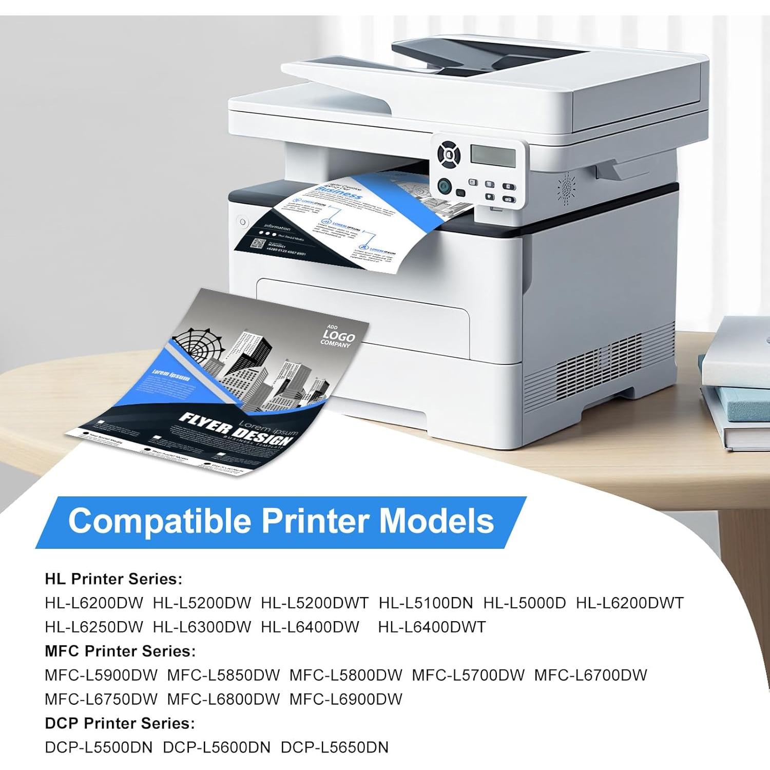 Cartucho de Tóner TN850 Alto Rendimiento HenceBuy - Paquete de 2