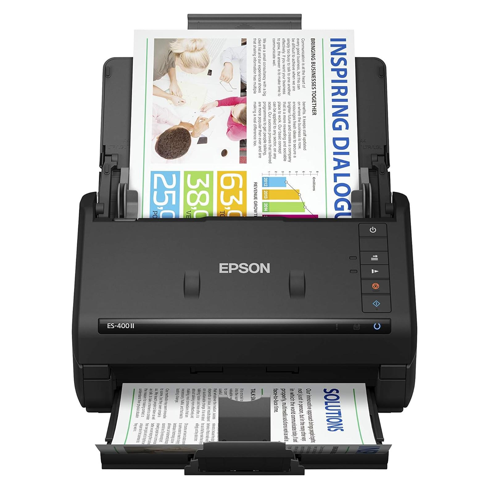 Escáner de Documentos Dúplex Epson WorkForce ES-400 II ADF