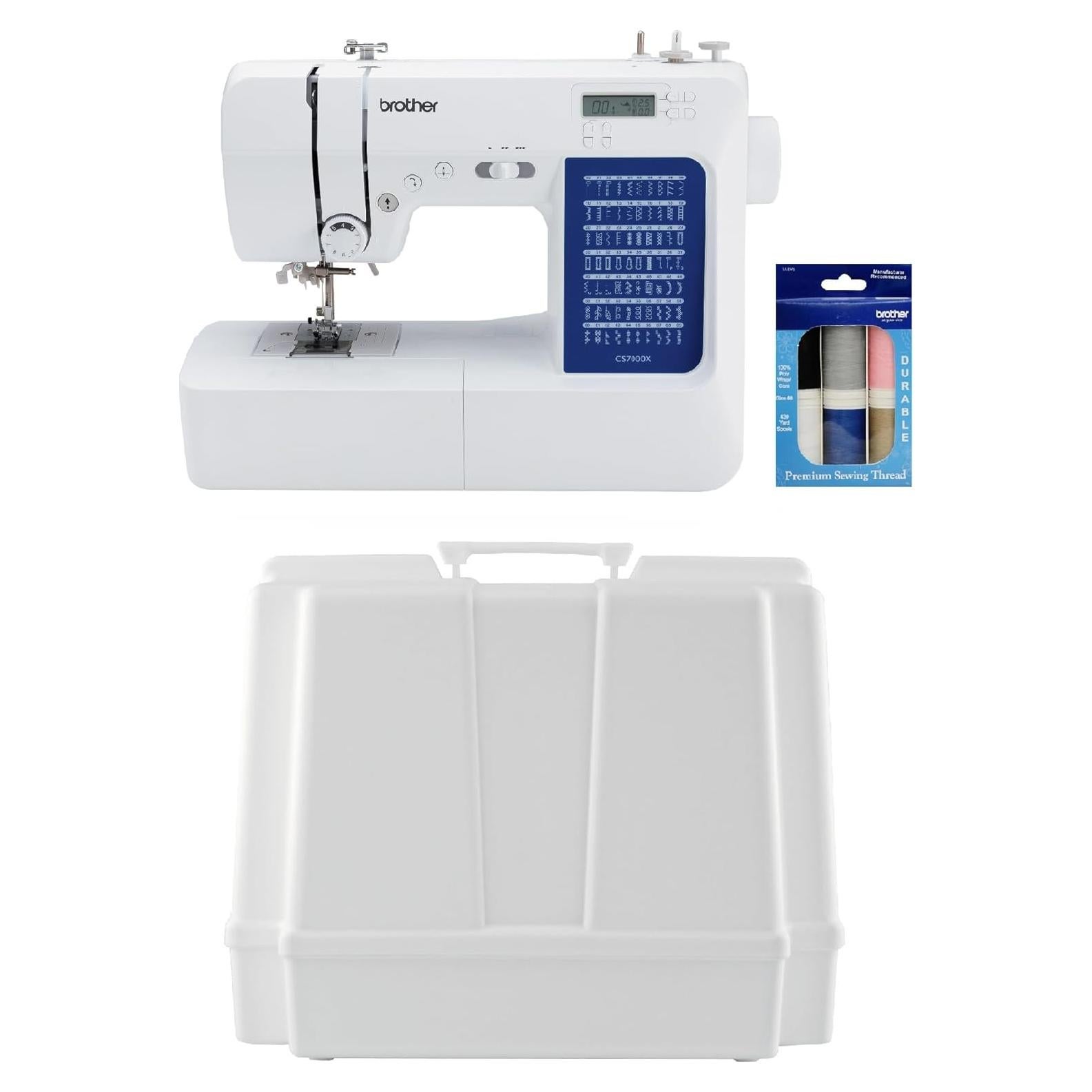 Máquina de Coser Brother CS7000X con Estuche y Hilo Premium