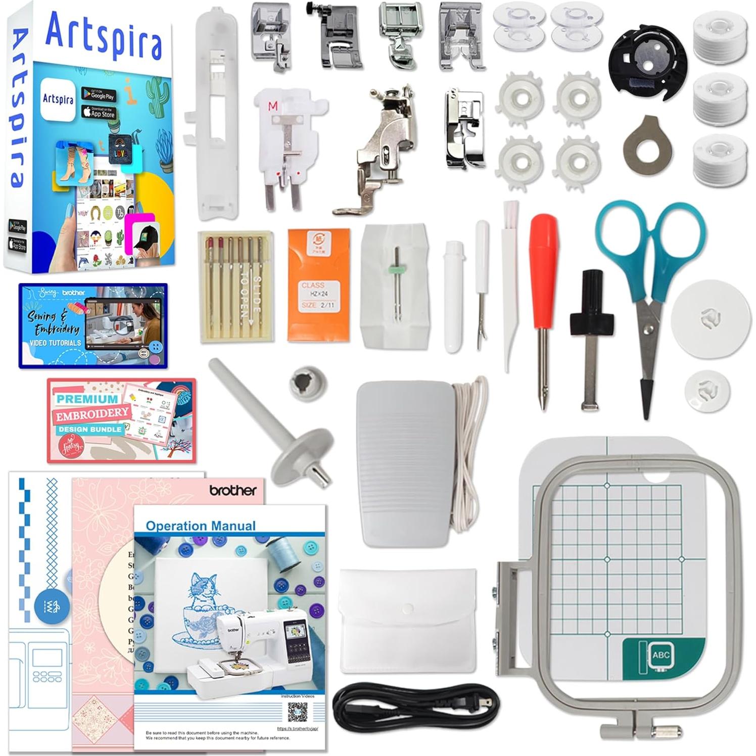 Máquina de Bordado y Costura Brother SE700 Combo 4" x 4"