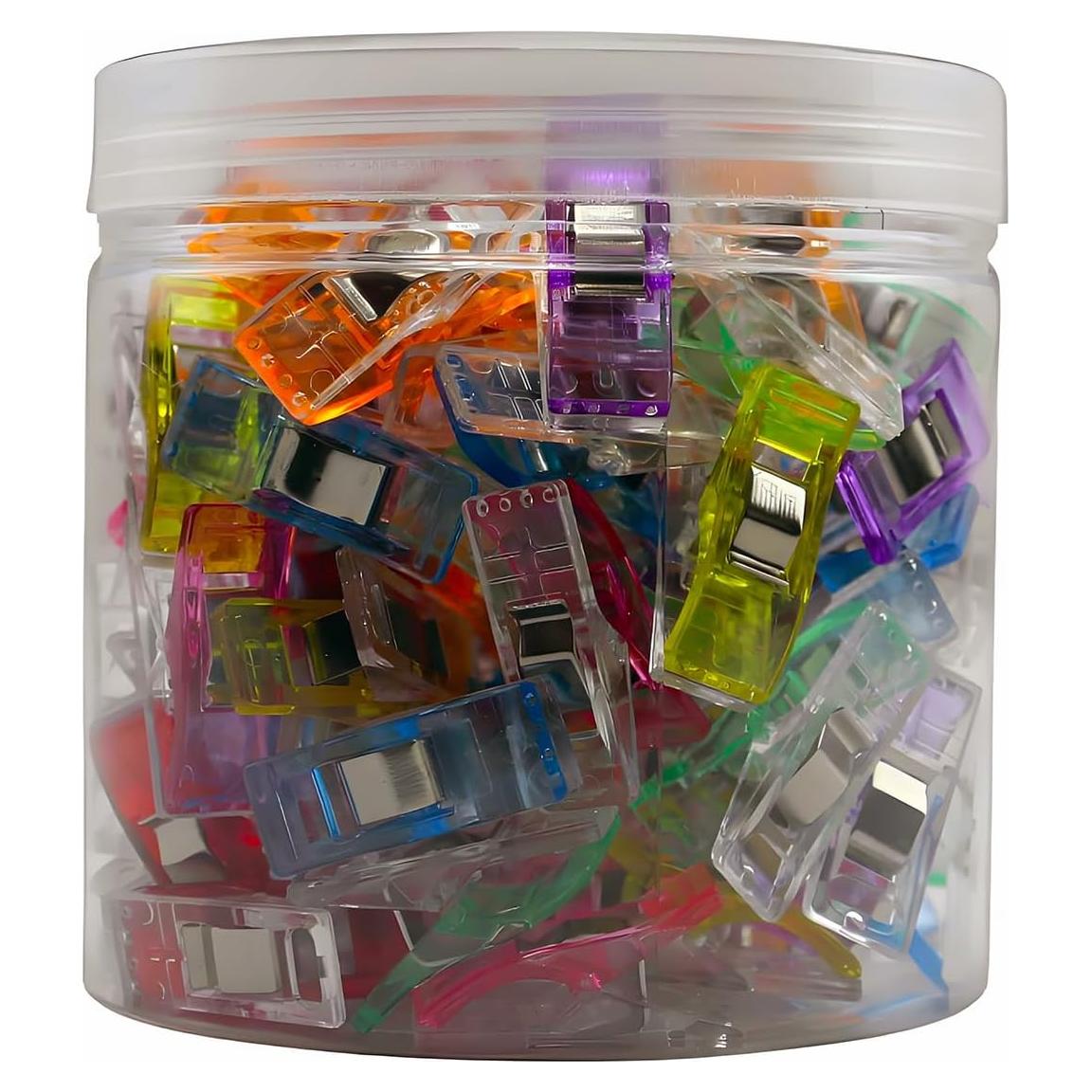 Pinzas de Coser OZXTYO 100 Pcs Multicolor para Tela