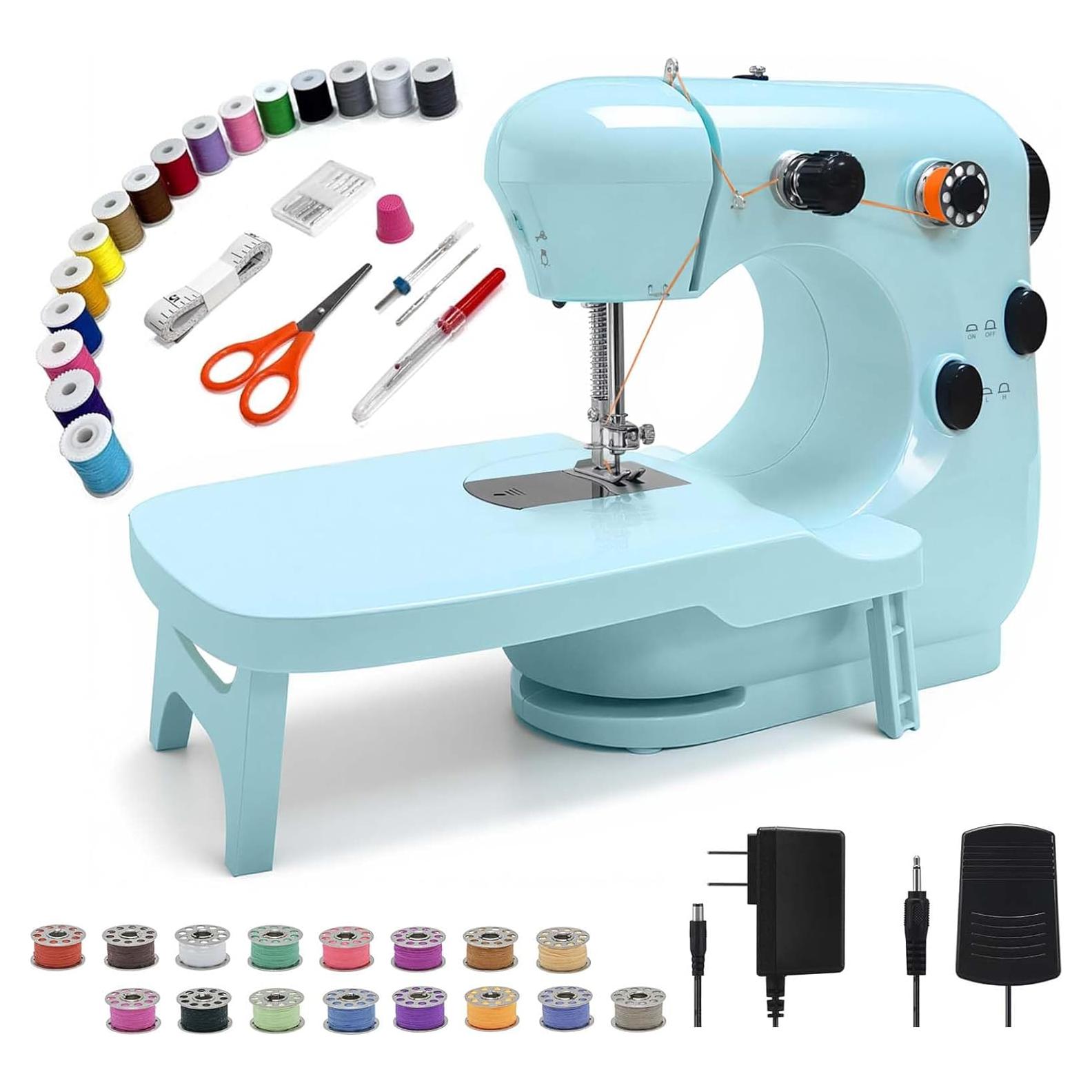 Máquina de Coser Mini Stoigeld FRJ725 2 Velocidades Verde Claro