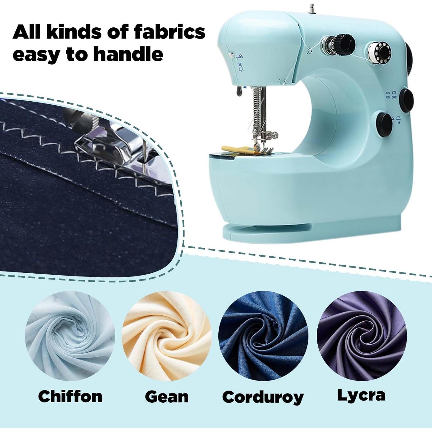 Máquina de Coser Mini Stoigeld FRJ725 2 Velocidades Verde Claro