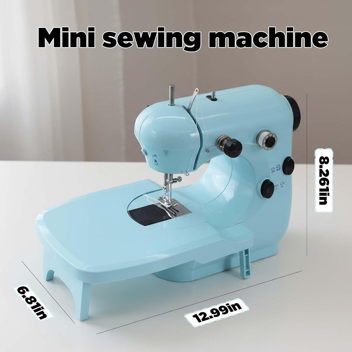 Máquina de Coser Mini Stoigeld FRJ725 2 Velocidades Verde Claro
