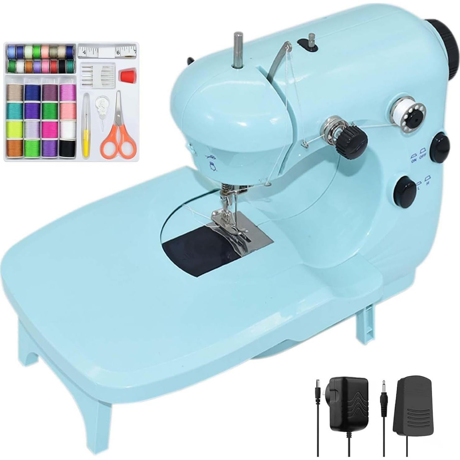 Máquina de Coser Mini Stoigeld FRJ725 2 Velocidades Verde Claro