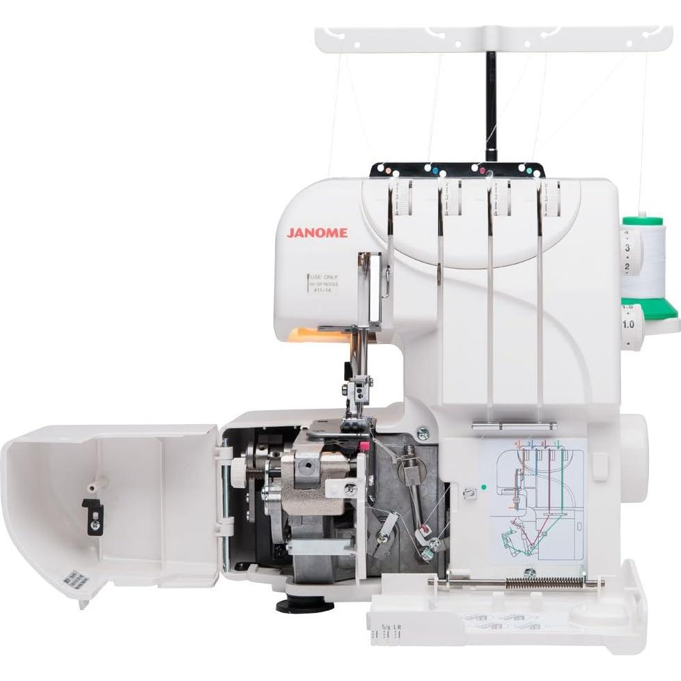 Máquina Overlock Janome MOD-8933 con Enhebrado Automático