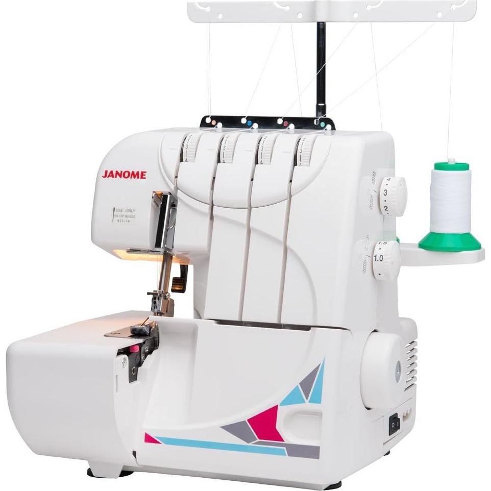 Máquina Overlock Janome MOD-8933 con Enhebrado Automático