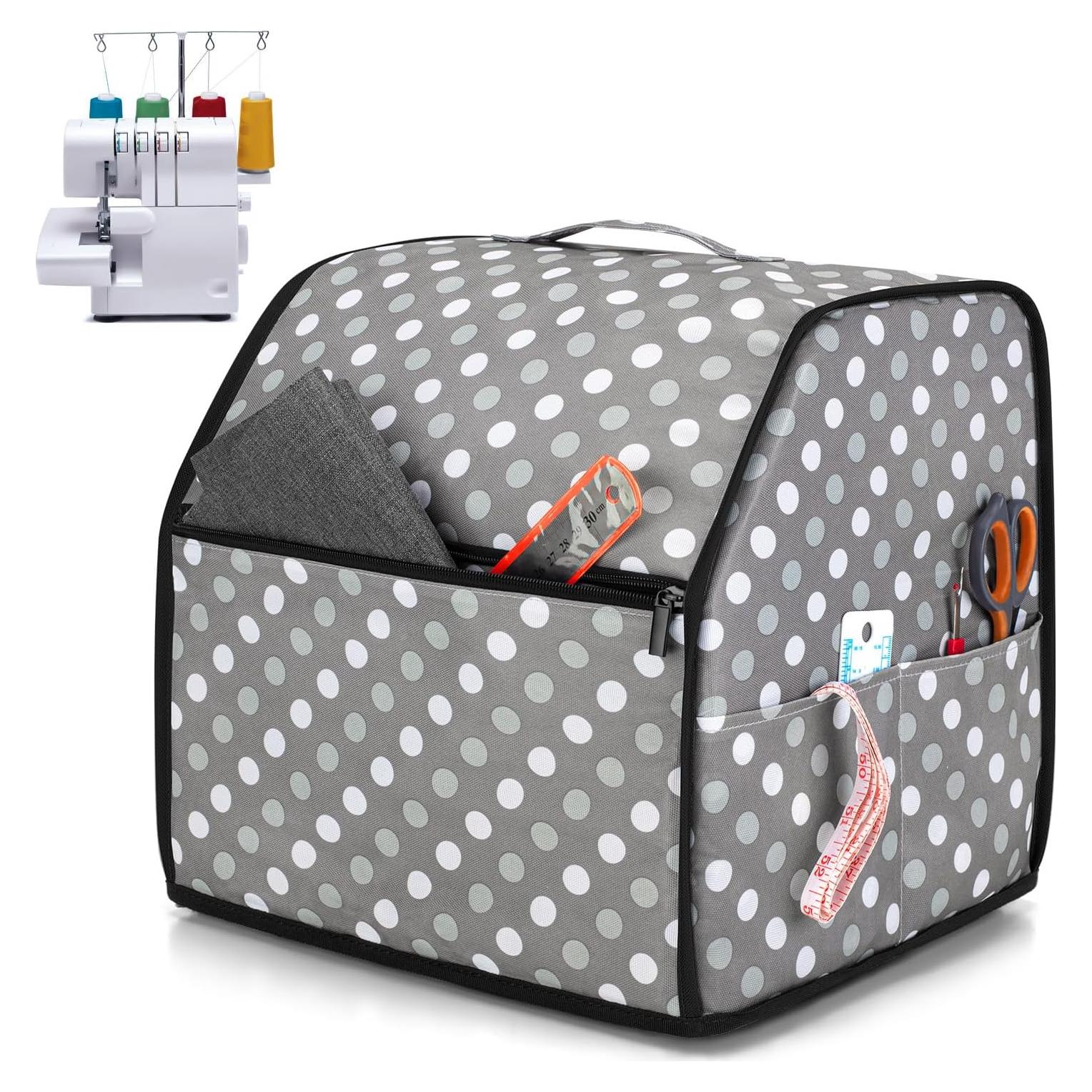 Funda para Serger LUXJA con Bolsillos - Compatible con Singer y Brother