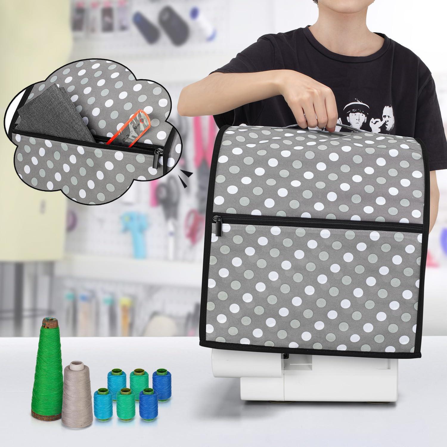 Funda para Serger LUXJA con Bolsillos - Compatible con Singer y Brother