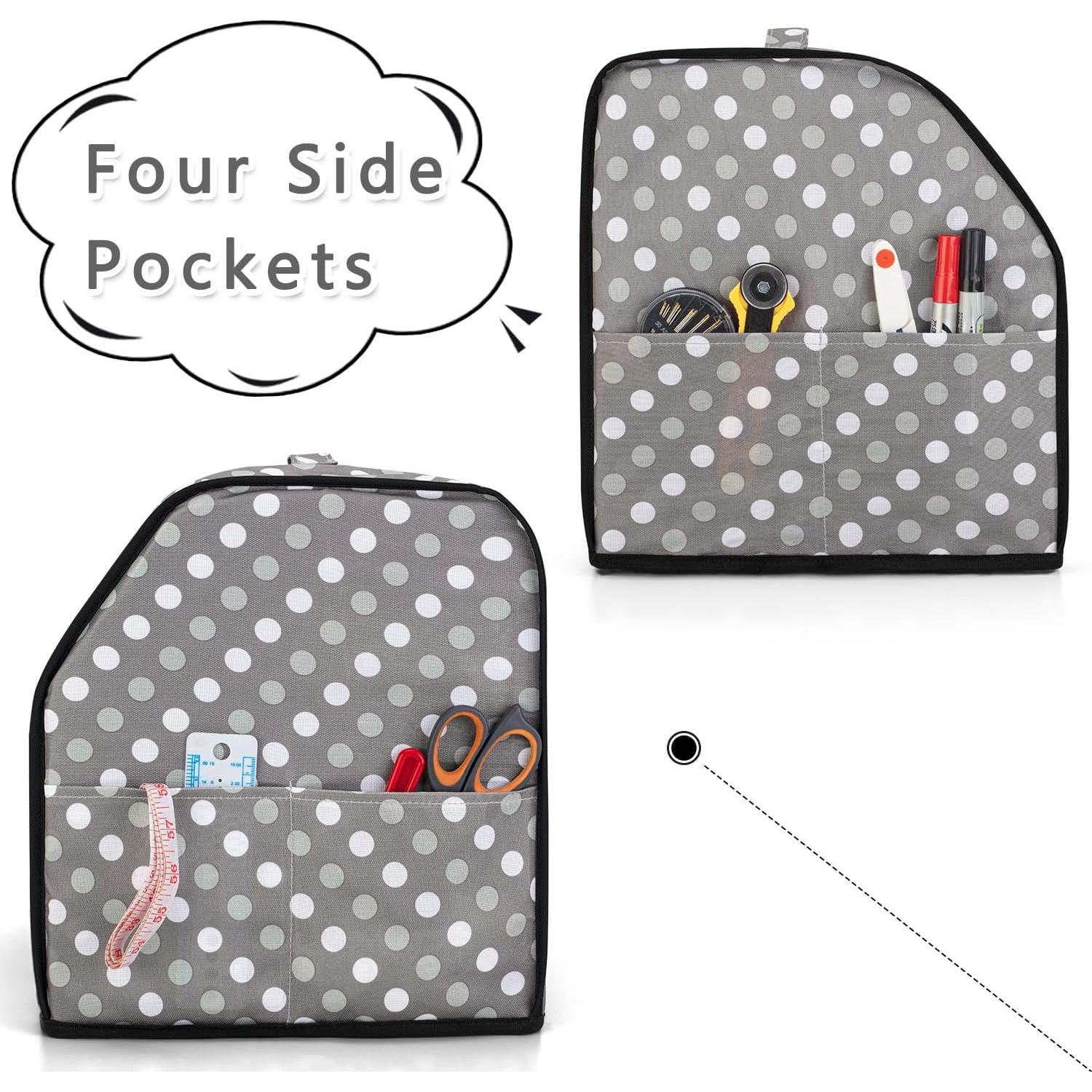 Funda para Serger LUXJA con Bolsillos - Compatible con Singer y Brother