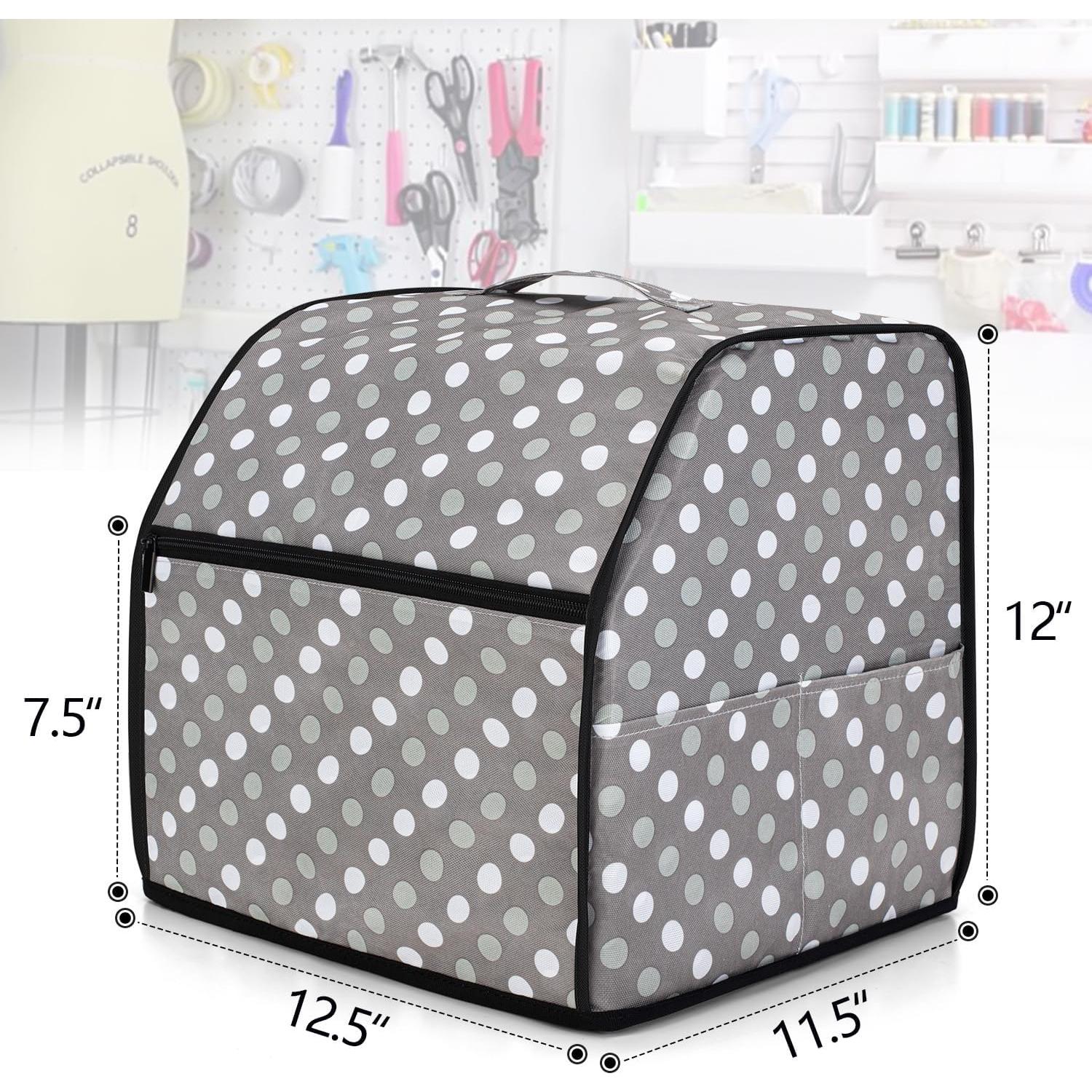 Funda para Serger LUXJA con Bolsillos - Compatible con Singer y Brother