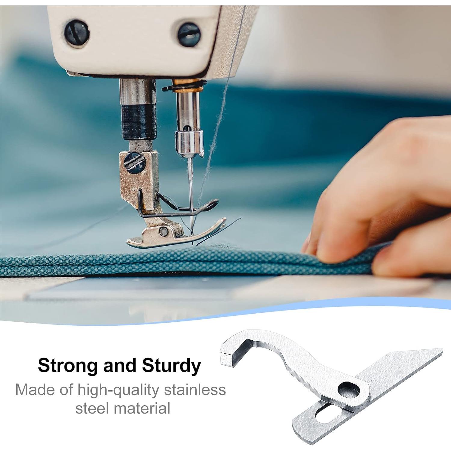 Juego de 4 cuchillas de overlock ZHEHAO para máquina de coser