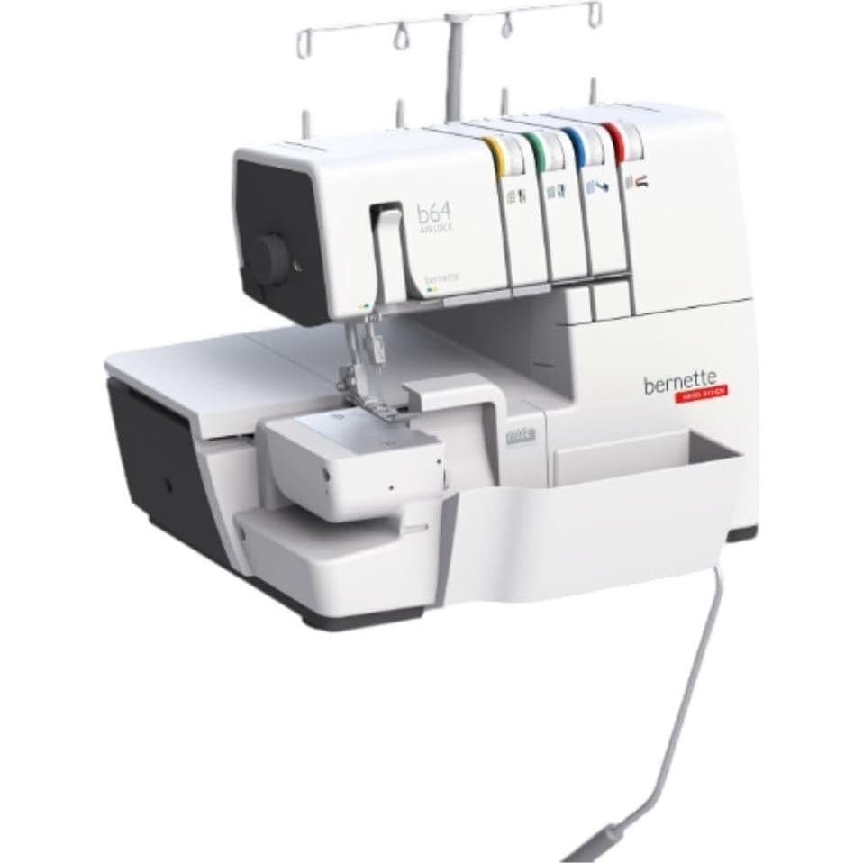 Máquina de Coser Bernette B64 Airlock con Enhebrador Automático