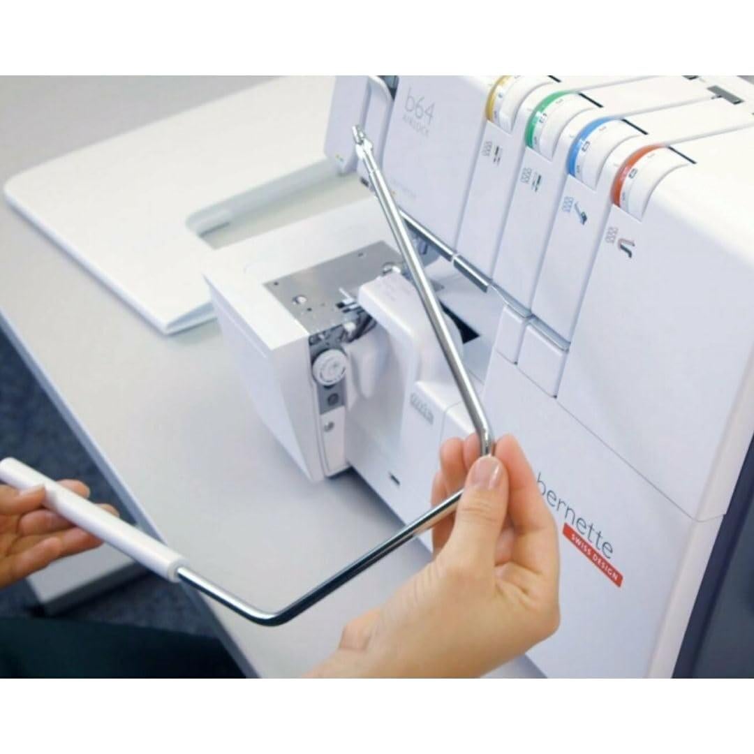 Máquina de Coser Bernette B64 Airlock con Enhebrador Automático
