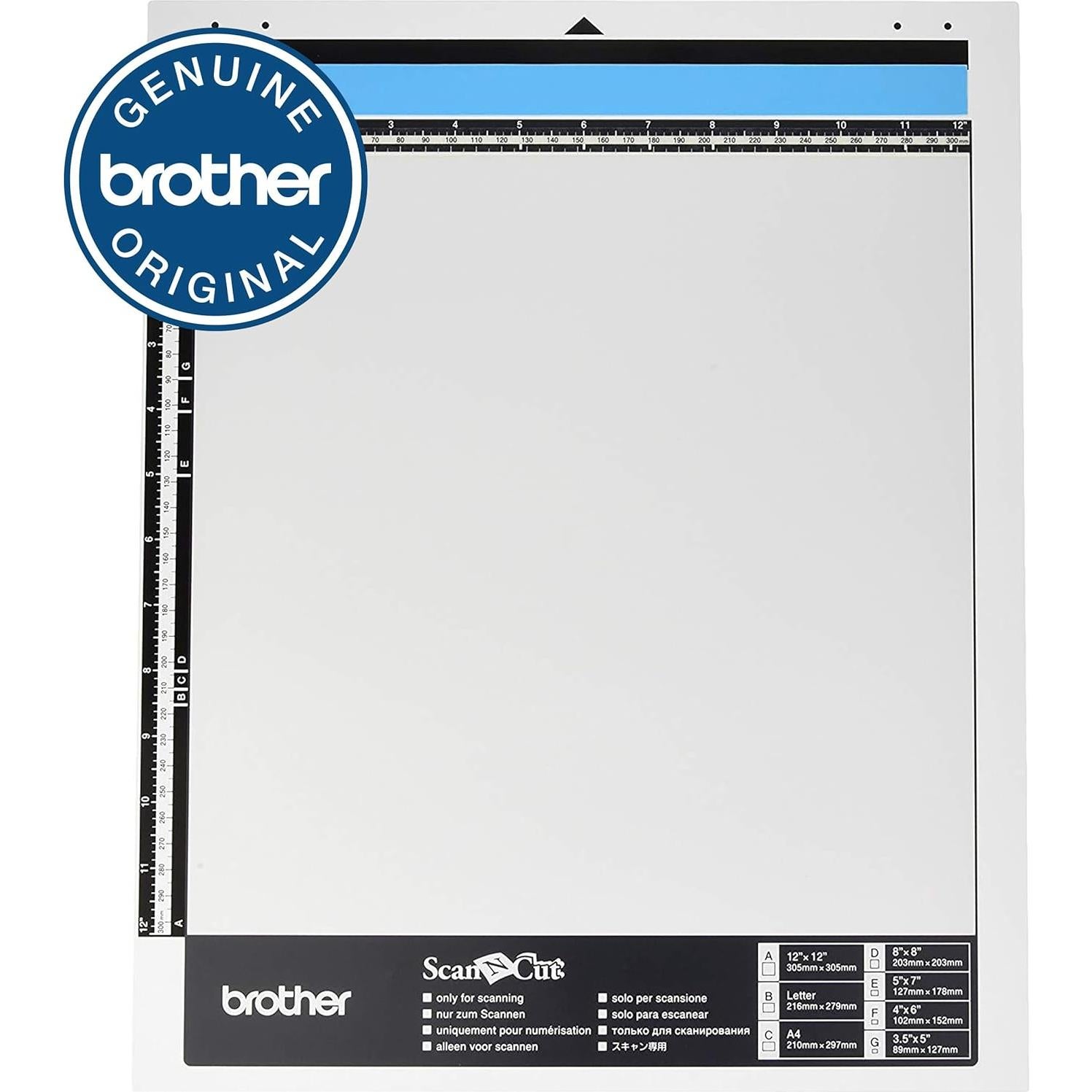 Alfombrilla de Escaneo Brother CAMATS12 30.48x30.48 cm No Adherente