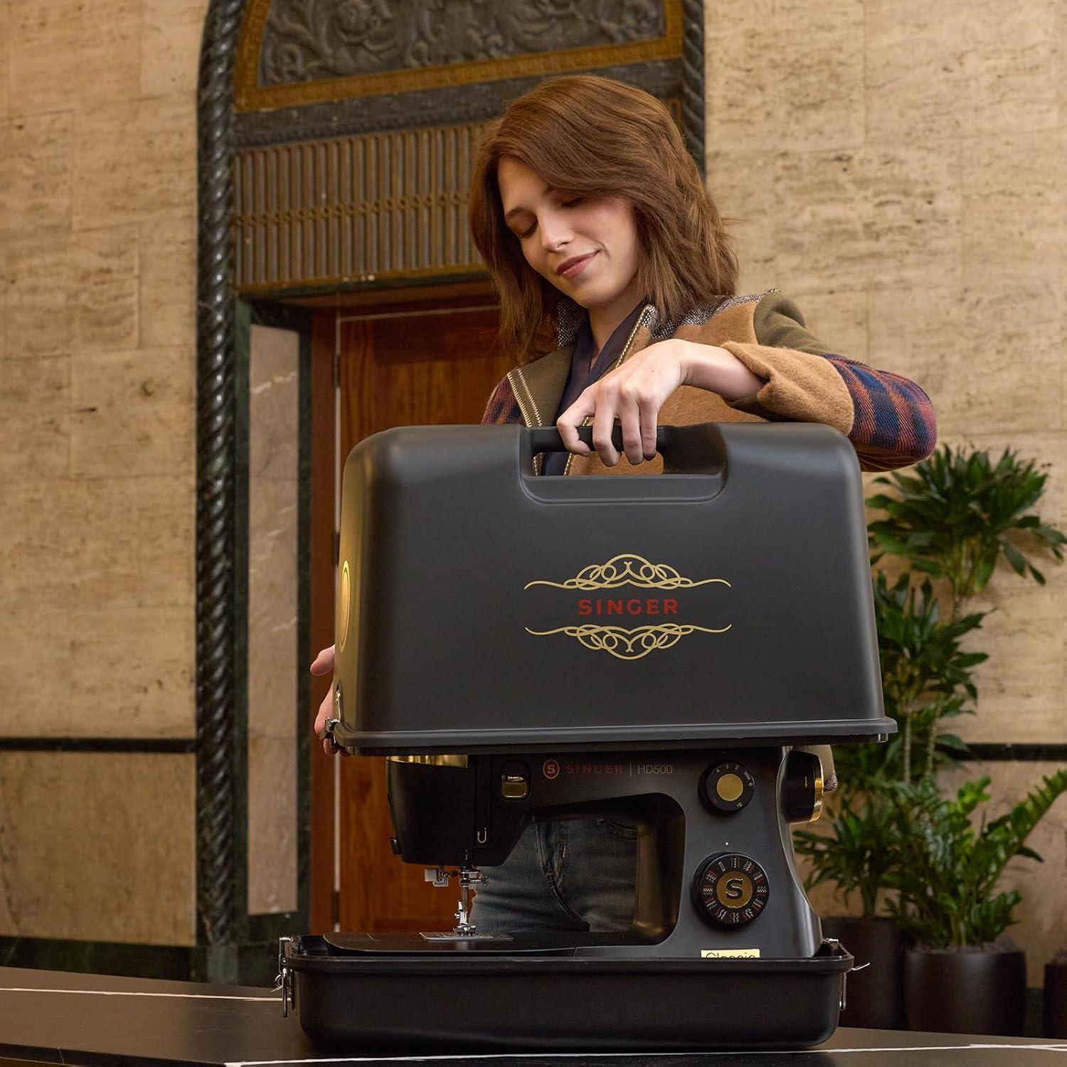 Máquina de Coser SINGER HD500 Clásica con Estuche Duro