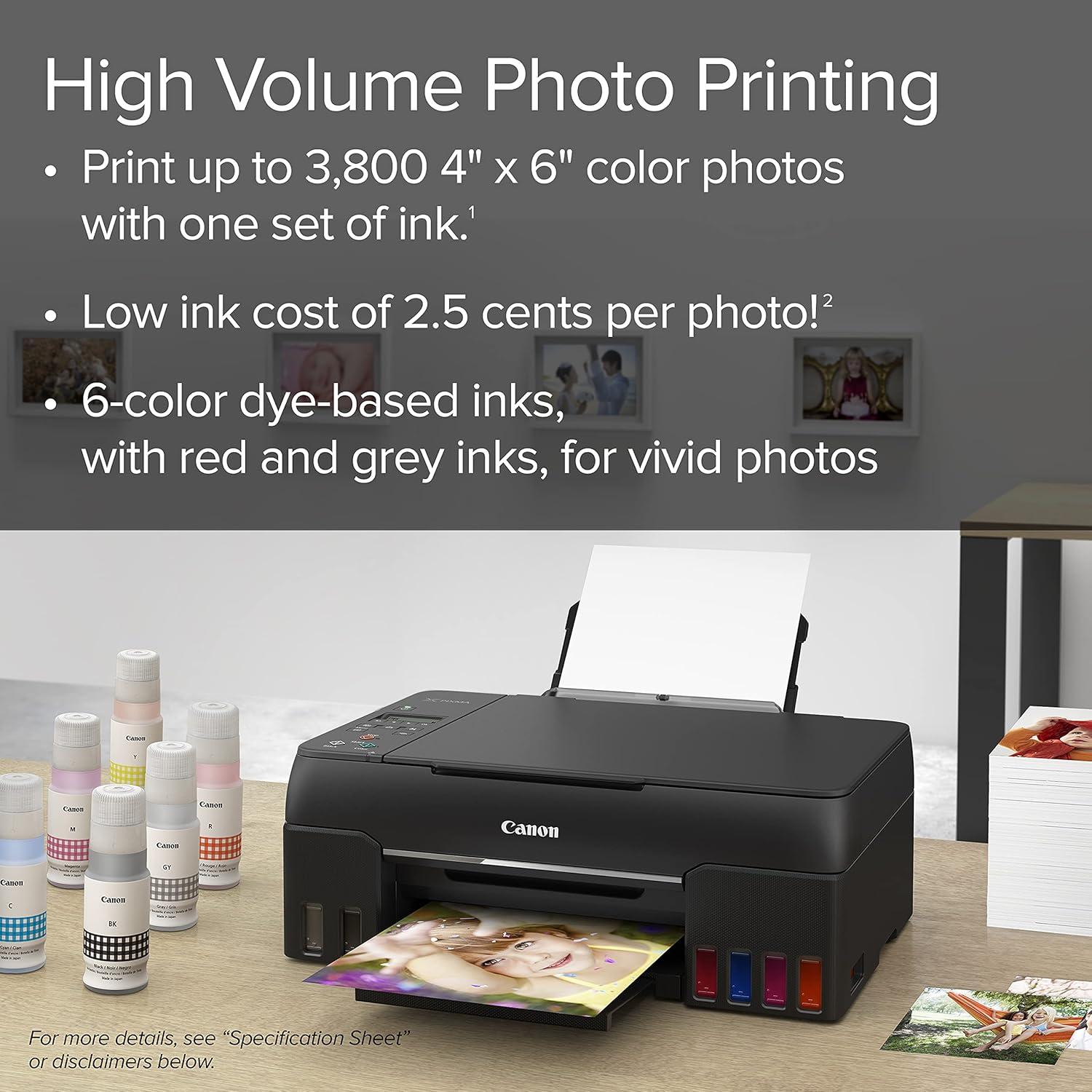 Impresora Fotográfica Canon PIXMA G620 MegaTank Inalámbrica