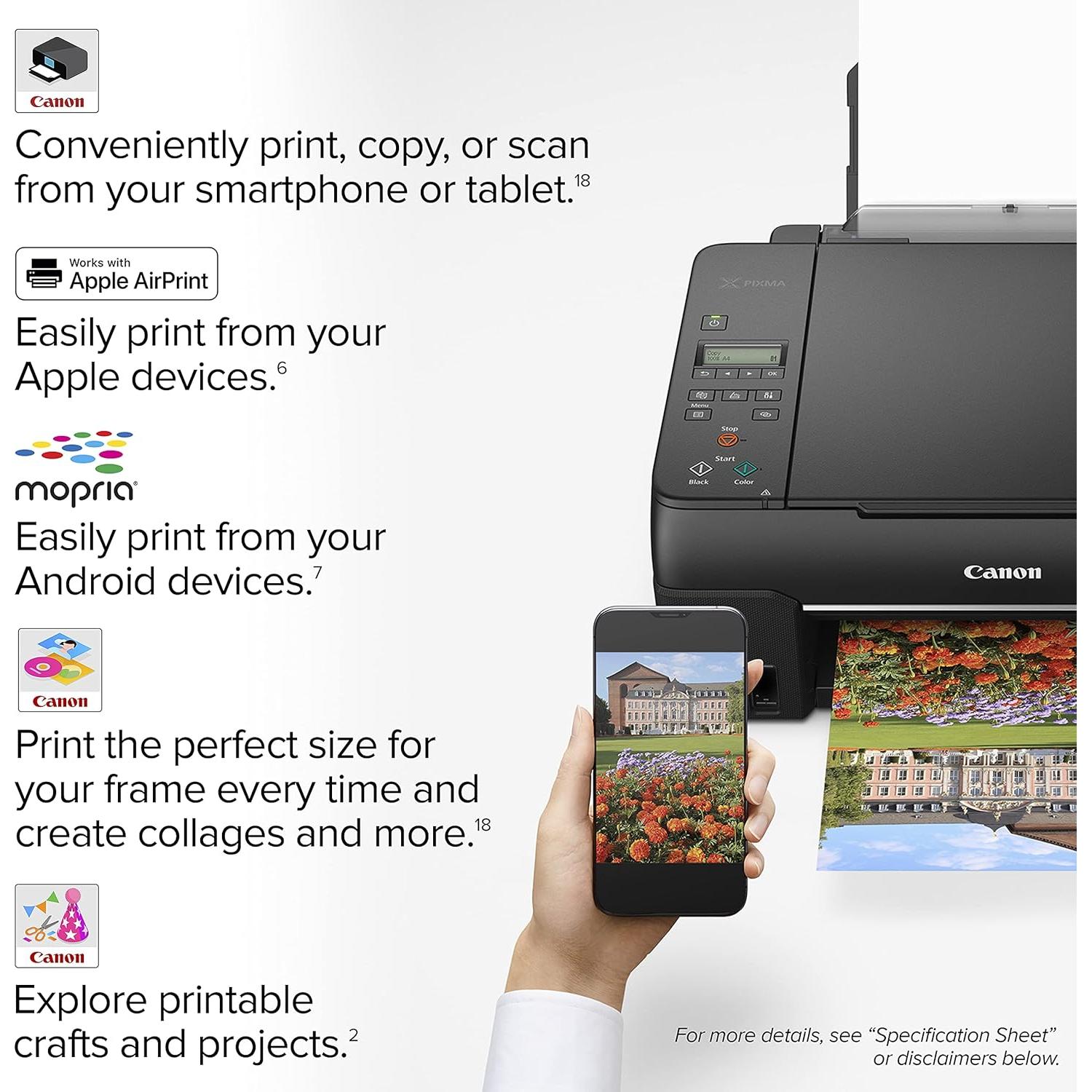 Impresora Fotográfica Canon PIXMA G620 MegaTank Inalámbrica