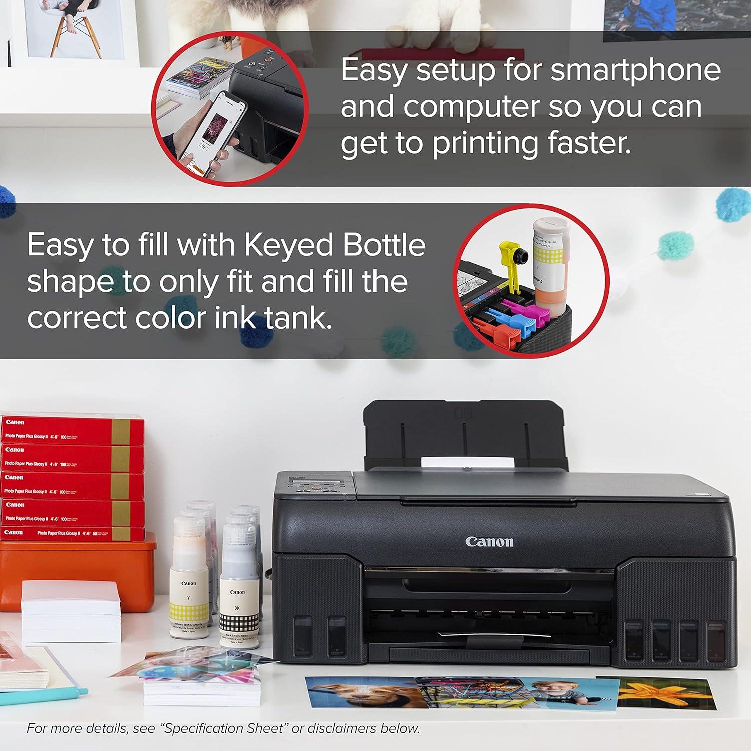 Impresora Fotográfica Canon PIXMA G620 MegaTank Inalámbrica