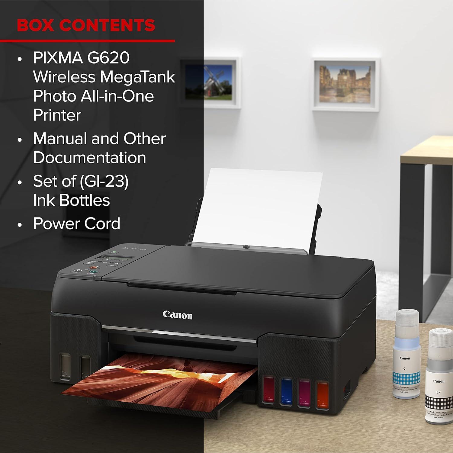 Impresora Fotográfica Canon PIXMA G620 MegaTank Inalámbrica