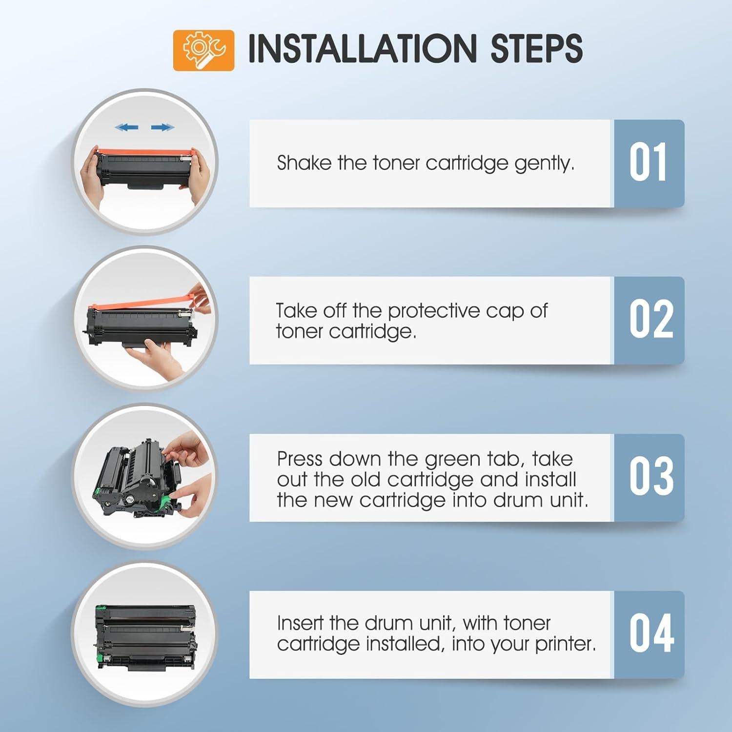 Tóner Compatible TN760 Cool Toner para Impresora Brother