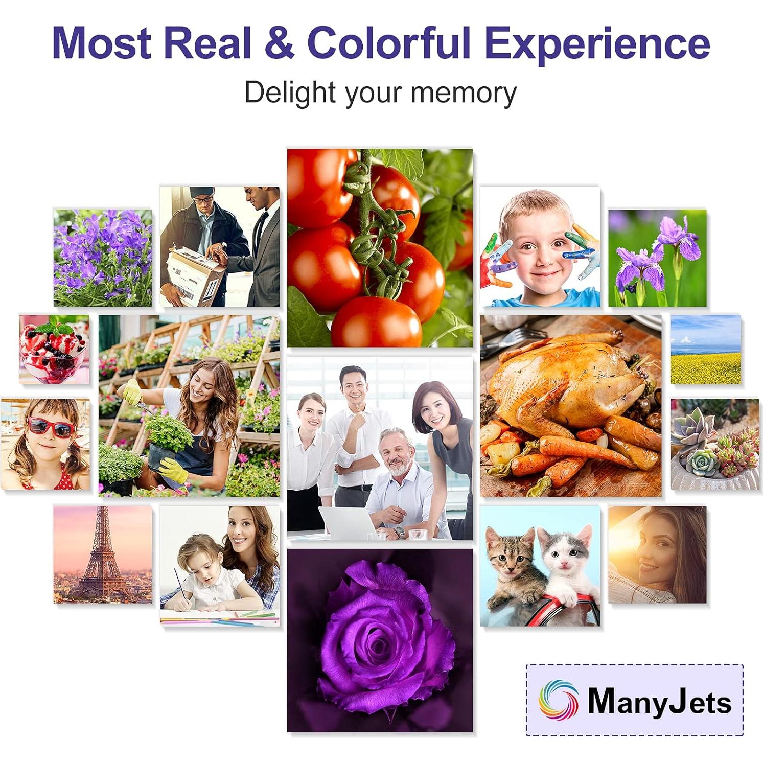 Paquete de 4 Unidades de Tambor DR229CL ManyJets Compatible