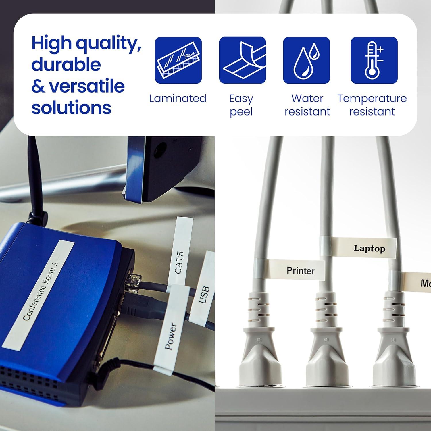 Cinta de Etiquetas Laminadas Brother TZeFX231 12mm x 8m