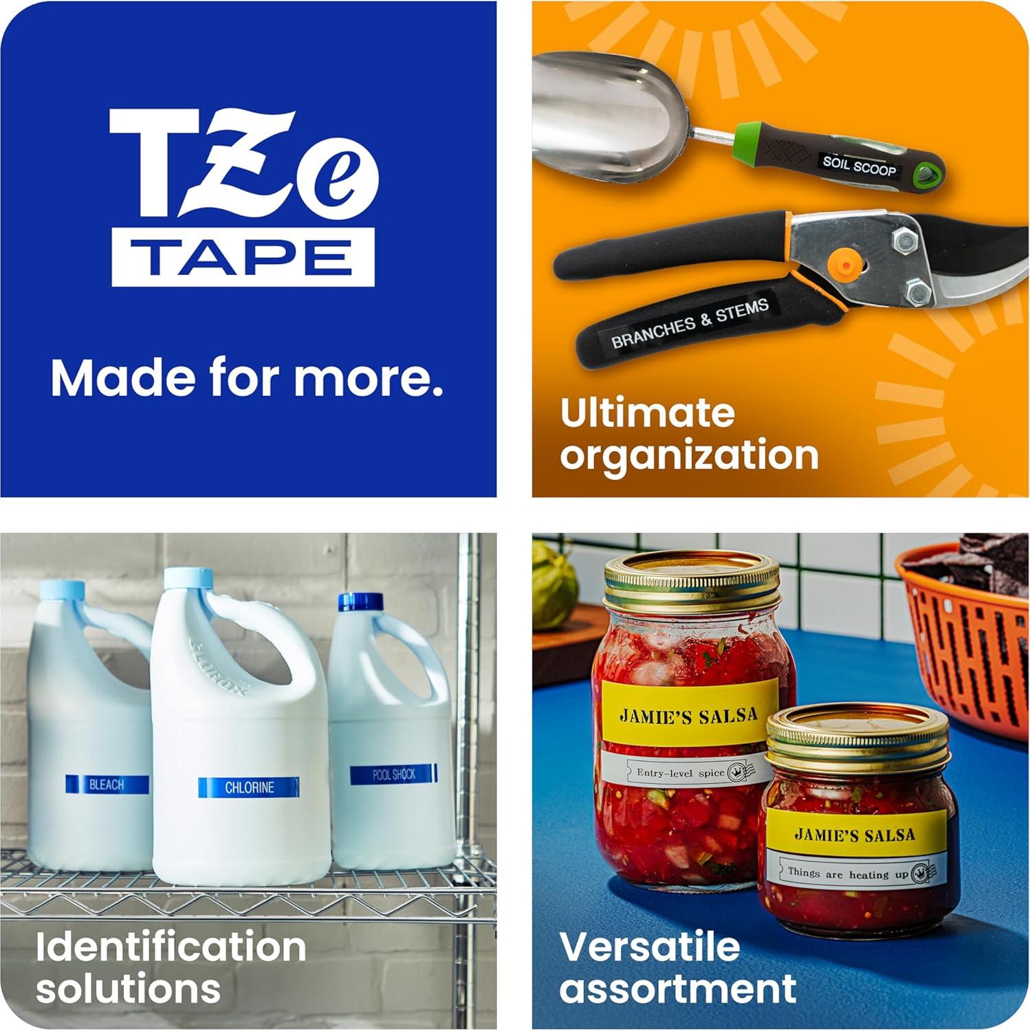 Cinta de Etiquetas Laminadas Brother TZeFX231 12mm x 8m