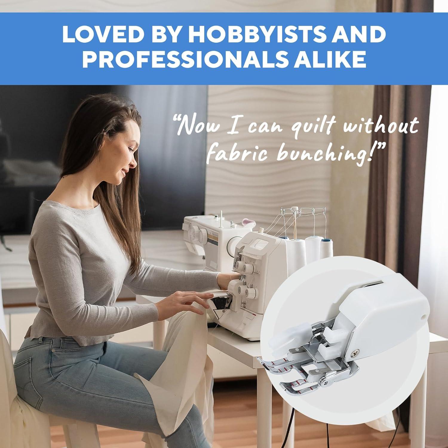 Pie de máquina de coser Brother HUFFEKISS - Acolchado y cuero