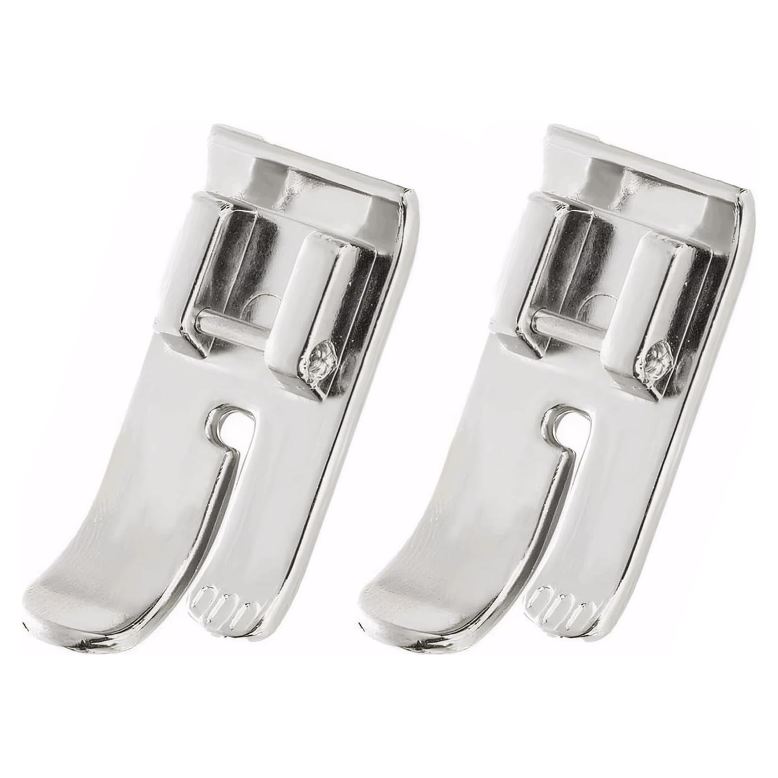 2 Piezas Pie de Prensatelas Acero para Máquina de Coser