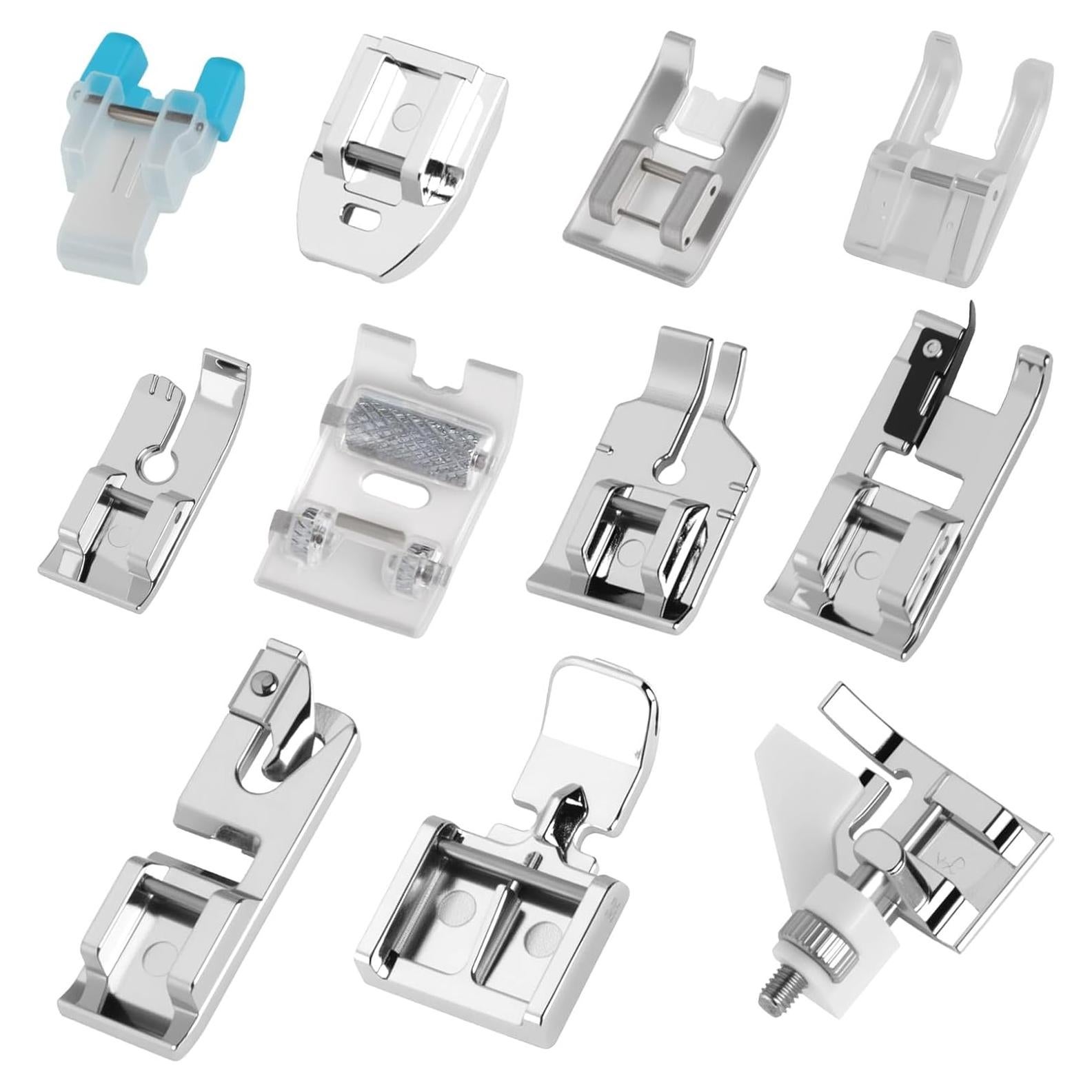 Kit de 11 Piezas de Pies de Prensatelas Uelkr para Coser