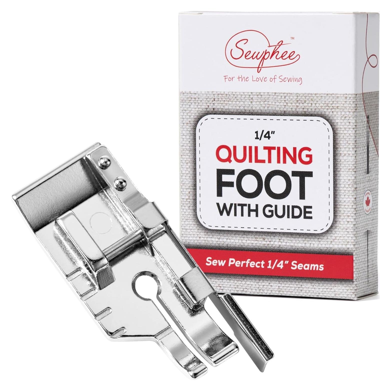 Pie de Acolchado 1/4" Sewphee con Guía - Compatible con Brother