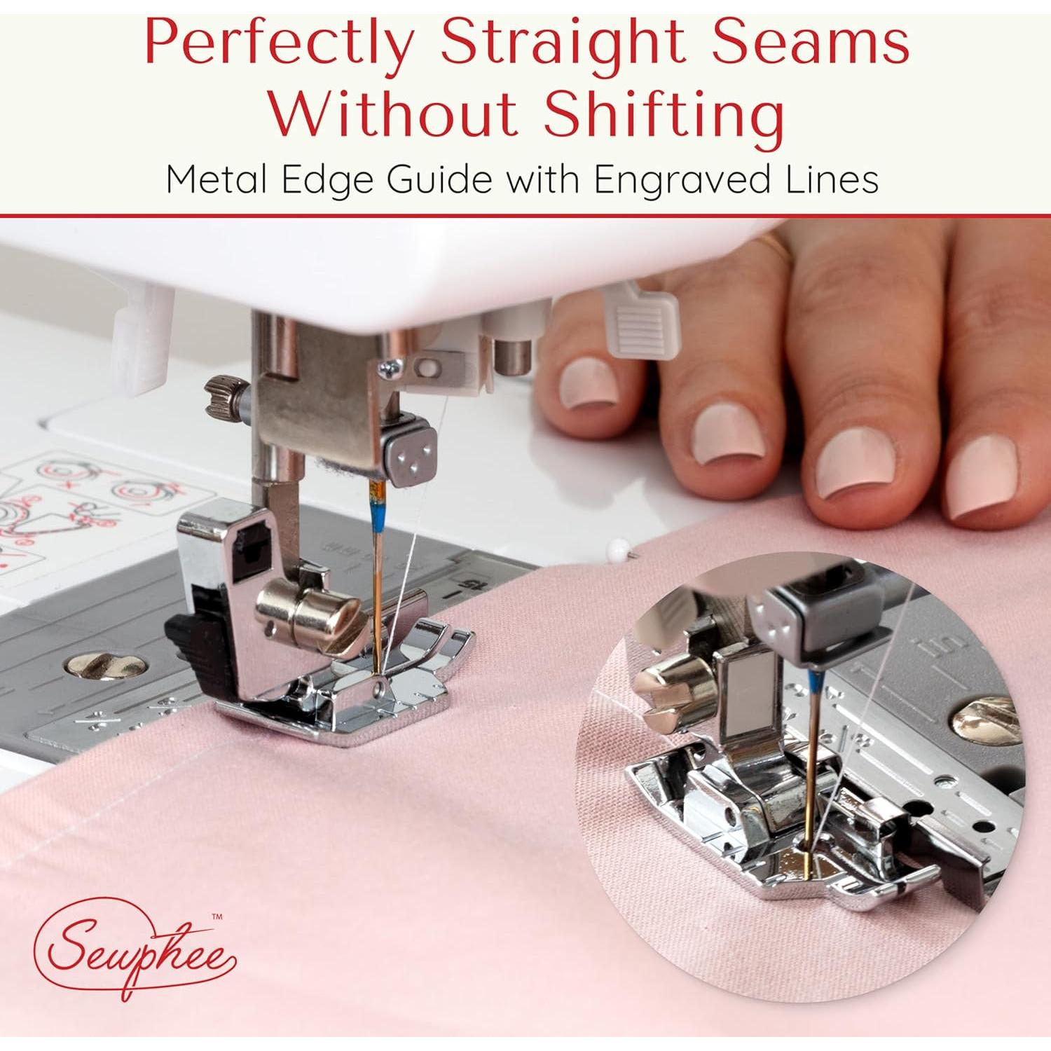 Pie de Acolchado 1/4" Sewphee con Guía - Compatible con Brother