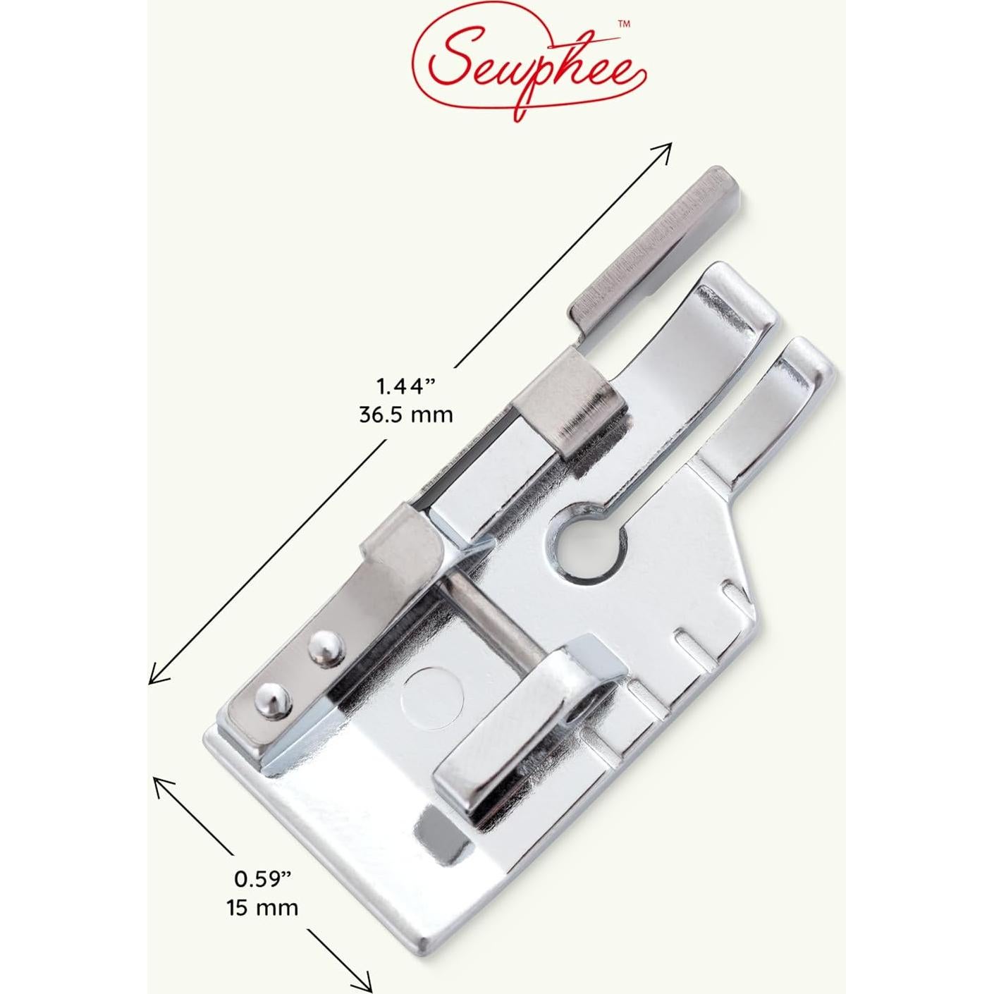 Pie de Acolchado 1/4" Sewphee con Guía - Compatible con Brother