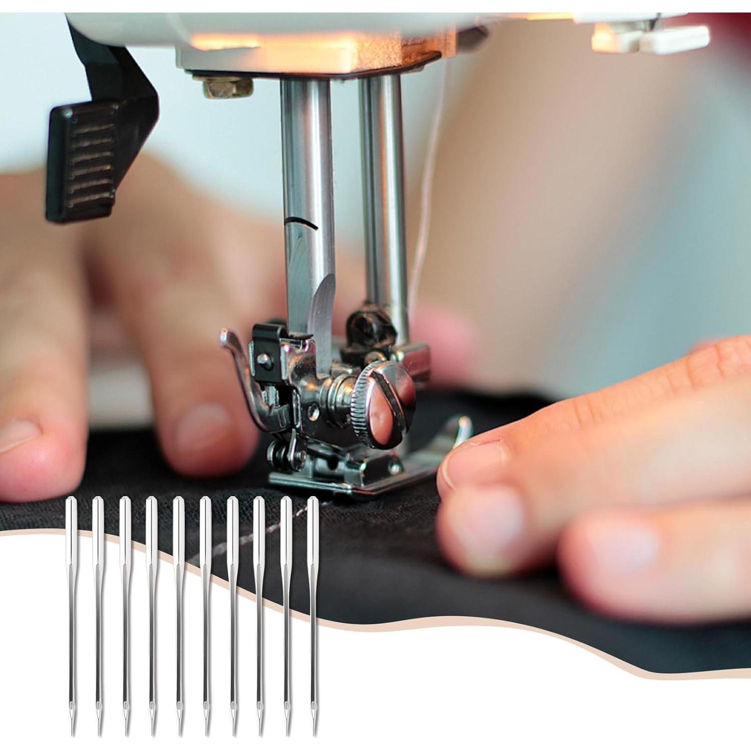 50 Agujas de Máquina de Coser Universales 90/14 Motroce