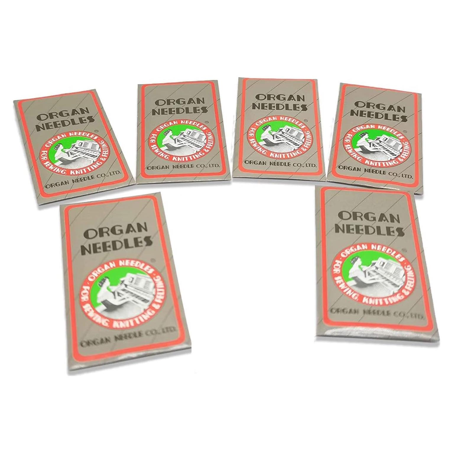 Agujas de máquina de coser Bequilter Organ 60pcs 15X1 HAX1