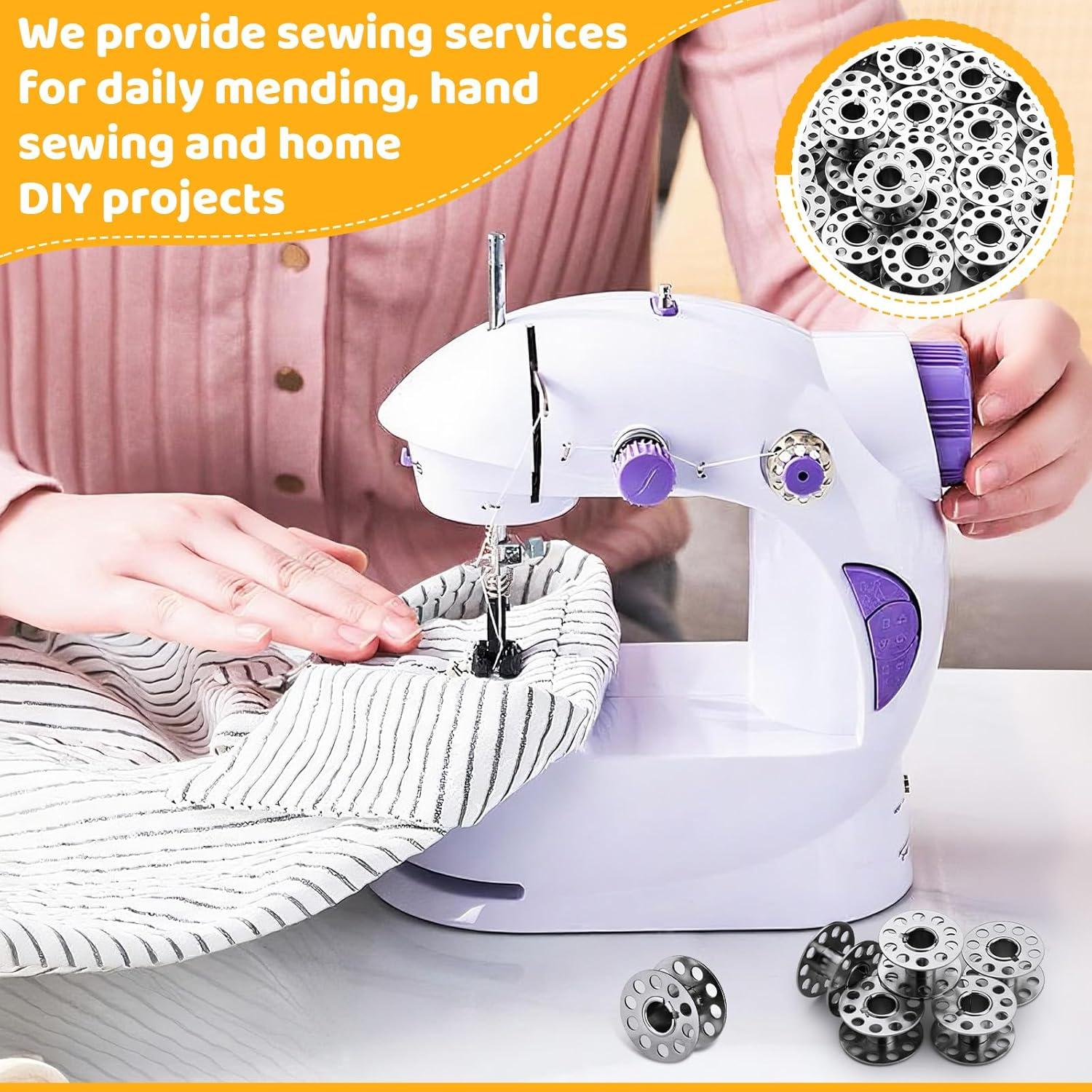 Bobinas de Metal LOKUNN 25 Pcs para Máquina de Coser