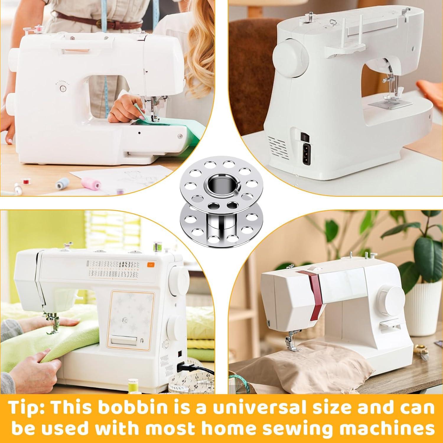 Bobinas de Metal LOKUNN 25 Pcs para Máquina de Coser